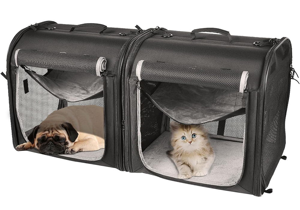 wakytu Portable 2-in-1 Pet Carrier