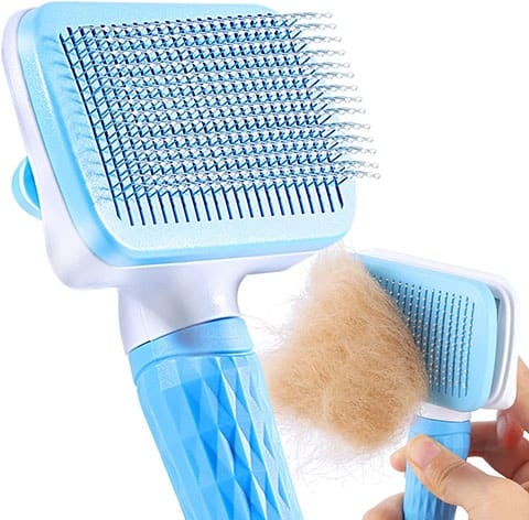 1 ACE2ACE Dog Brush, Cat Brush, Pet Brush for Long and Short Hair