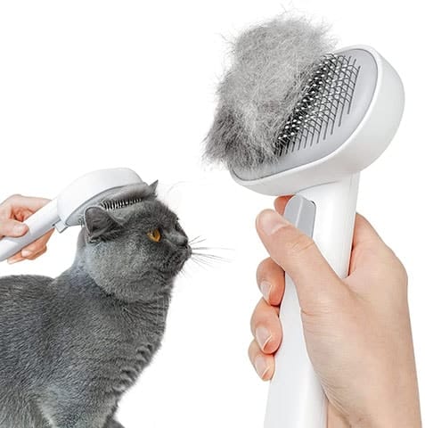 Aumuca Cat Brush for Shedding and Grooming
