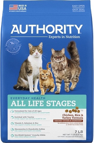 1Authority Chicken, Rice & Turkey Formula Dry Cat Food