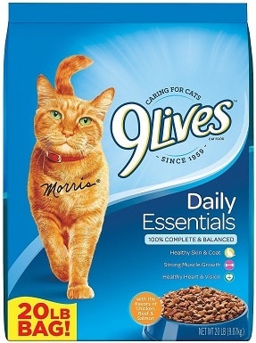 2 9 Lives Daily Essentials Dry Cat Food