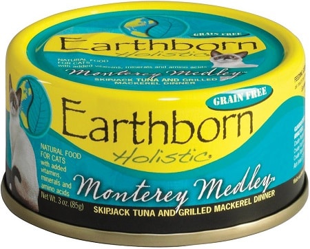 2Earthborn Holistic Monterey Medley Grain-Free Natural Canned Cat & Kitten Food