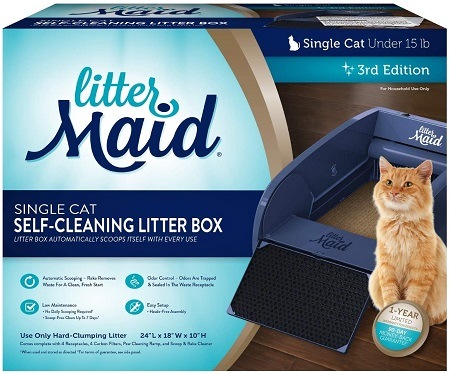 2LitterMaid Single Cat Self-Cleaning Litter Box