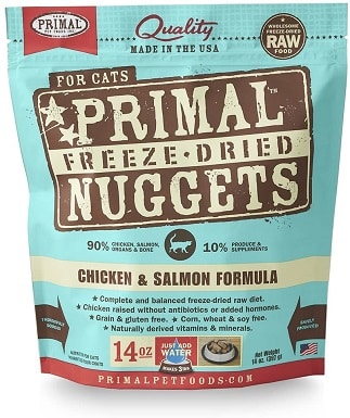 2Primal Pet Foods Freeze-Dried Feline Chicken And Salmon Formula