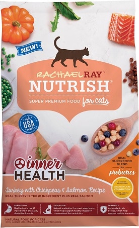 2Rachael Ray Nutrish Inner Health Turkey with Chickpeas & Salmon Recipe