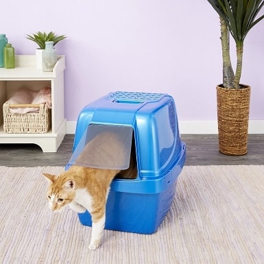 2Van Ness Enclosed Sifting Cat Litter Pan