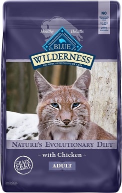 3Blue Buffalo Wilderness Chicken Recipe Grain-Free Dry Cat Food