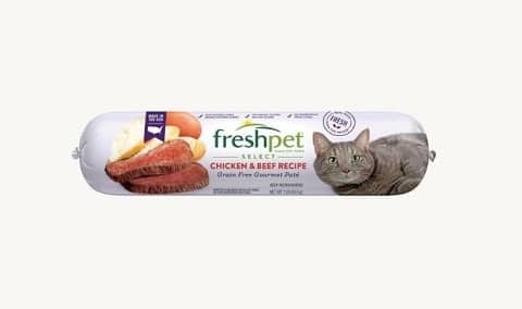 3FRESHPET SELECT CHICKEN & BEEF GRAIN FREE GOURMET PATÉ FOR CATS