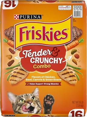 3Friskies Tender & Crunchy Combo Dry Cat Food