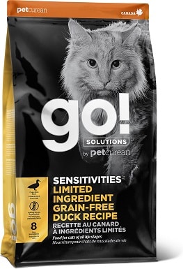 3Go! SENSITIVITIES Limited Ingredient Duck Grain-Free Dry Cat Food