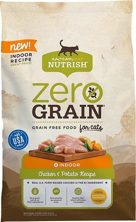 3Rachael Ray Nutrish Zero Grain Indoor Chicken & Potato Recipe Grain-Free