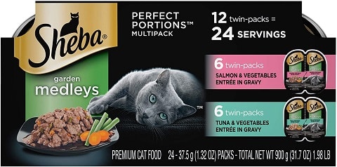 3Sheba Perfect Portions Garden Medleys Cat Food