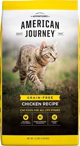 4American Journey Chicken Recipe Grain-Free Dry Cat Food