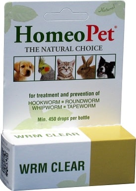 4HomeoPet WRM Clear Dog