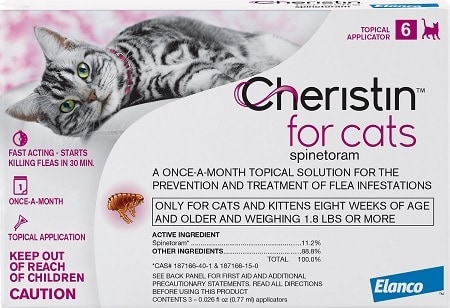 5Cheristin Flea Treatment Topical For Cats