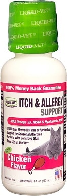 5Liquid-Vet Itch & Allergy Support Chicken Flavor Cat Supplement