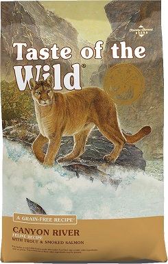 5Taste of the Wild Canyon River Grain-Free Dry Cat Food