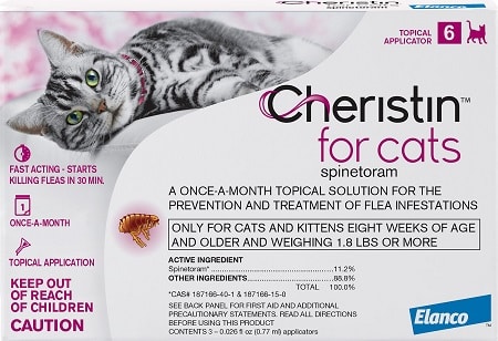 6Cheristin Flea Spot Treatment for Cats