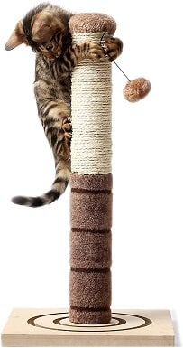 7 4 Paws Stuff Tall Cat Scratching Post Cat Interactive Toys