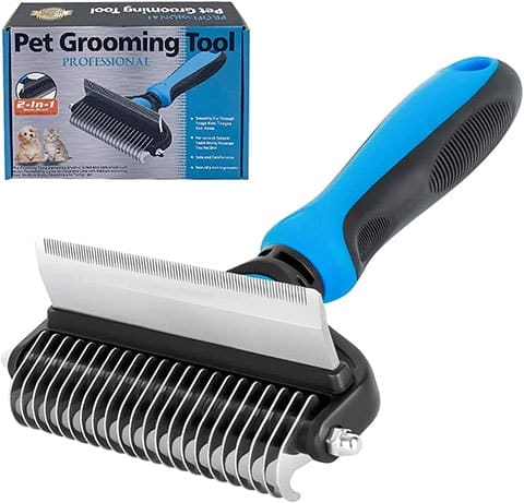 Pet Dematting Comb 2-in-1