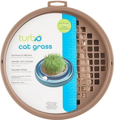 7Bergan Turbo Scratcher Cat Grass