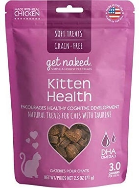 7Get Naked 1 Pouch Kitten Health Soft Treats
