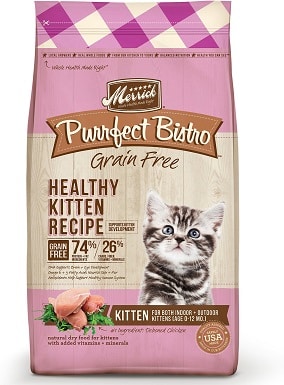 7Merrick Purrfect Bistro Grain-Free Healthy Kitten Recipe Dry Cat Food