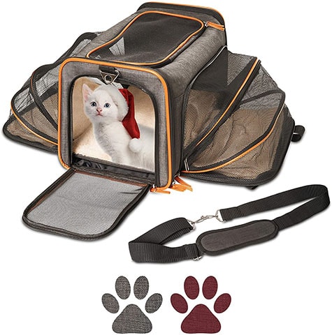 Petpeppy.com The Original Airline Approved Expandable Pet Carrier