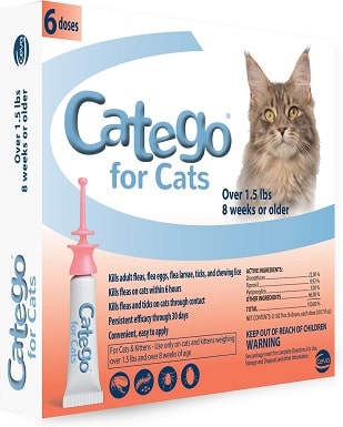 8Catego Flea & Tick Spot Treatment for Cats