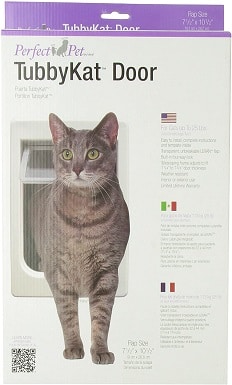 8Perfect Pet Tubby Kat Cat Pet Door with 4 Way Lock