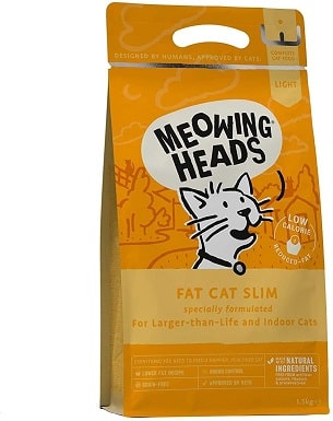 9Meowing Heads Dry, Reduced-Calorie Cat Food