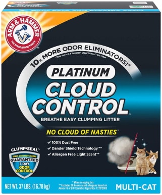 ARM & HAMMER Cloud Control Platinum Clumping Cat Litter
