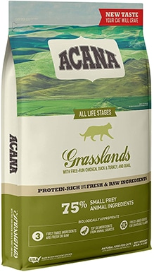 Acana New Grasslands Premium Dry Cat Food