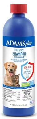 Adams Plus Flea & Tick Shampoo With Precor