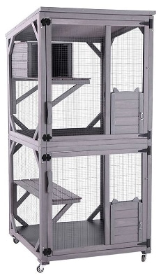 Aivituvin Catio Outdoor Cat House