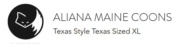 Aliana Maine Coons logo