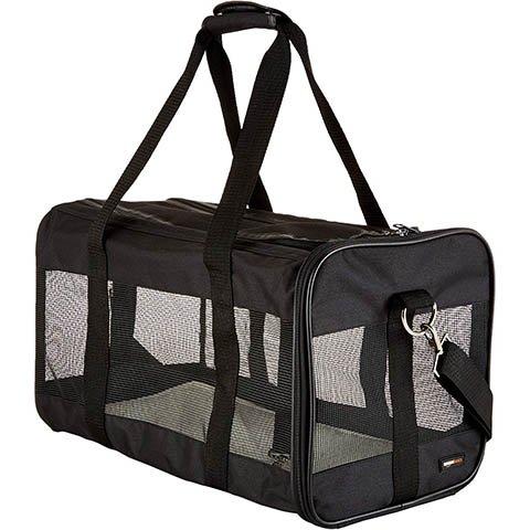 AmazonBasics Large Mesh Pet Transport Carrier Bag