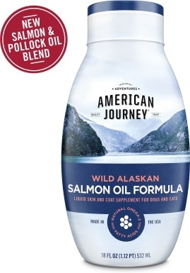 American Journey Wild Alaskan Salmon Oil Formula Liquid Supplement for Cats
