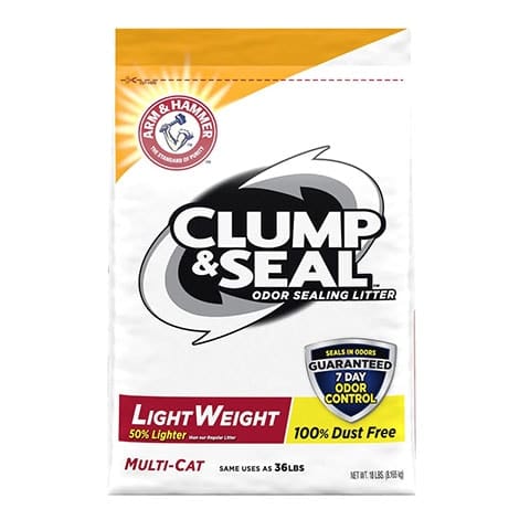 Arm & Hammer Clump & Seal Lightweight Clay Cat Litter 1