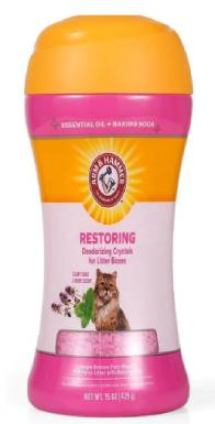 Arm & Hammer Litter Restoring Clary Sage & Mint Scent Cat Litter Box Deodorizing Crystals