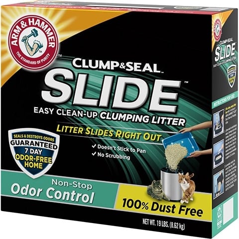 Arm & Hammer Slide Scented Clumping Clay Cat Litter