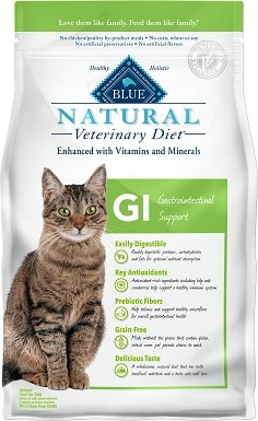 Blue Buffalo Natural Veterinary Diet Gastrointestinal Support Dry Cat Food