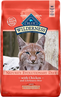 Blue Buffalo Wilderness Indoor Hairball & Weight Control Chicken Recipe