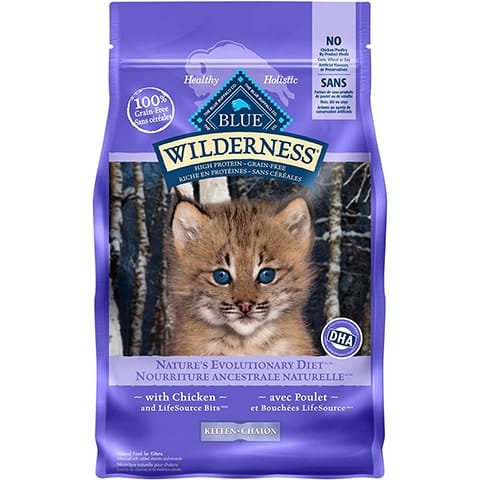 Blue Buffalo Wilderness Natural Kitten Dry Food