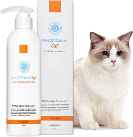 Breezytail PetO'Cera Ceramide Infused Cat Shampoo