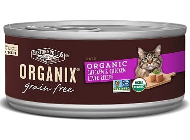 Castor & Pollux Organix Canned Wet Cat Food