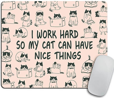 Cat Mouse Pad