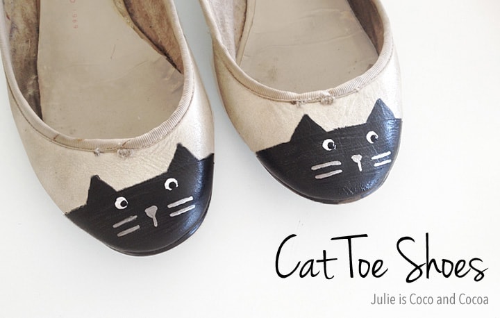 Cat Toe Shoes by Julie Measures