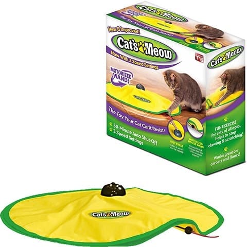 Cat’s Meow Motorized Chaser Cat Toy