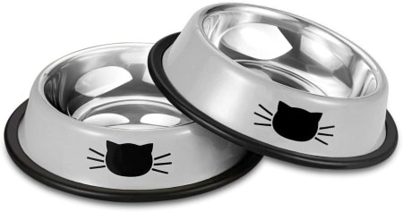 Comsmart Stainless Steel Pet Cat Bowl